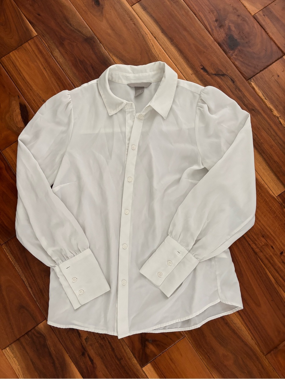 White Button Up Dress Shirt